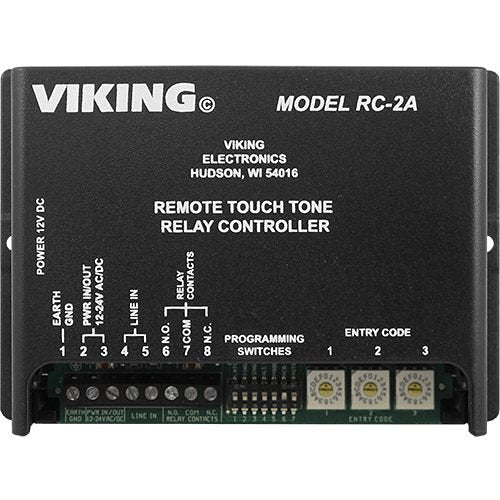 Viking RC-2A Remote Touch Tone Controller with Relay Contact