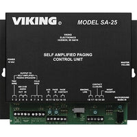Viking SA-25 Self Amplified Paging Sys Cntrl Unit W/ IR Remote
