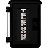 Viking VE-9X12B-3P Heavy-Duty Outdoor Enclosure, Adapter Panel 3, Plastic, Black