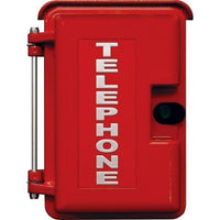 Viking VE-9X12R-2P Heavy-Duty Plastic Outdoor Enclosure, Adapter Panel 2, Red