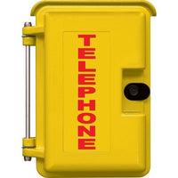 Viking VE-9X12Y-2P Heavy-Duty Plastic Outdoor Enclosure, Adapter Panel 2, Yellow