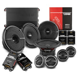 DS18 2008-2021 Honda CR-V Front and Back Doors Speakers Better Upgrade/Replacement Package 1600 Watts