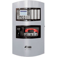 Kidde VS1-G VS1 Series Intelligent Fire Alarm System, One Loop System with One 64-Point Loop Installed, 110V, Gray