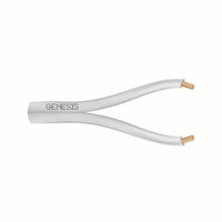 Genesis 10025501 22/2 Stranded Zip Cable, General Purpose, CM, 500' (152.4 m) Pull Box, White
