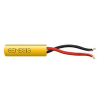 Genesis 21021102 22/2 Stranded Unshielded Cable, Riser, CMR, FT4, 1000' (304.8 m) Pull Box, Yellow