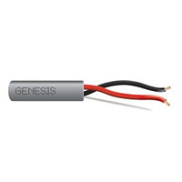 Genesis 21211009 16/2 Stranded Unshielded Cable, Riser, CMR, FT4, 1000' (304.8 m) Reel, Gray