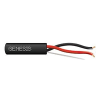 Genesis 41561008 18/2 Stranded Unshielded Fire Alarm Cable, Direct Burial, FPL, CL3, 1000' (304.8 m) Reel, Black