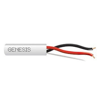 Genesis 43111101 16/2 Solid Unshielded Fire Alarm Cable, Riser, FPLR, 1000' (304.8 m) Pull Box, White