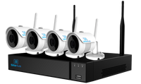 Silarius SIL-4CHNVRWIFI8MPKIT8 AI 4CH 8MP WiFi kit, 4K, 3.6mm lens (NDAA Compliant), 8TB HDD