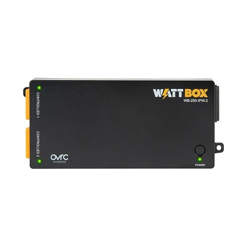 WattBox WB-250-IPW-2 250-Series WiFi Surge Protector, 2 Individually Controlled Outlets, WiFi or Wired