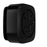 AJAX 95193.168.BL3 FireProtect 2 (Heat) Jeweller Wireless Fire Detector with a Heat Sensor, Replaceable Batteries, Black