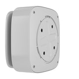 AJAX 95194.168.WH3 FireProtect 2 (Heat) Jeweller Wireless Fire Detector with a Heat Sensor, Replaceable Batteries, White