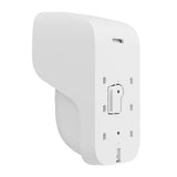 AJAX 101442.289.WH3 Curtain Outdoor Jeweller Wireless Dual-Technology Curtain Motion Detector, White