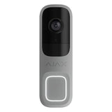 AJAX 116888.125.GR3 DoorBell Video Doorbell with Built-in AI, PIR Sensor, and Control Via Apps, Grey