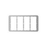 AJAX 104121.141.NC Frame, 4-Seats, 120-Frame for Four LightSwitch Devices