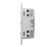 AJAX 101853.144.WH3 1-Gang Sleek Single Switch Plate, White