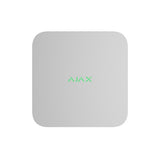 AJAX 127052.122.WH NVR DC for 8-Channel, Powered by a Low-Voltage Power Supply, White