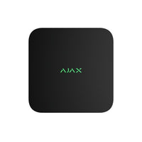 AJAX 127057.122.BL NVR DC for 16-Channel, Powered by a Low-Voltage Power Supply, Black
