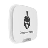 AJAX 140940.63.WH Brandplate Customized Faceplate for Branding StreetSiren DoubleDeck, 10-Piece, White