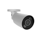 AJAX 126255.217.WH1 BulletCam HL 5MP Wired AI-Powered Security IP Camera, 85° Viewing Angle, 4mm Fixed Lens, White