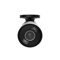 AJAX 126256.217.BL1 BulletCam HL 8MP Wired AI-Powered Security IP Camera, 110° Viewing Angle, 2.8mm Fixed Lens, Black