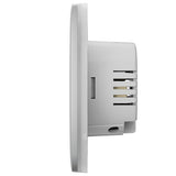 AJAX 101875.140.FG3 CenterButton (1-Gang) Central Touch Button for 1-Gang LightSwitch, Fog