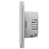 AJAX 101876.140.OY3 CenterButton (1-Gang) Central Touch Button for 1-Gang LightSwitch, Oyster