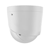 AJAX 64925.197.WH1 TurretCam 5MP Wired AI-Powered Security IP Camera, 85° Viewing Angle, 4mm Lens, White