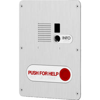 AXIS 03487-001 TI7301 Adapter Plate for Network Intercom Installation with Emergency Help Point