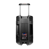 ZUMBA LOUD 15" High-Powered Amplified Professional Speaker System With Bluetooth and TWS 1000 Watts