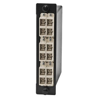 Hubbell OCSC62 12-Adapter Fiber LGX Cassette, OM1, SC Duplex to MTP, Beige