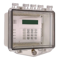 STI 7510A-HTR Heated Polycarbonate Enclosure with Key Lock and Deep Back Box, Clear
