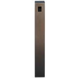 PEDESTAL ADA-CS-TWR-47x4x6BRZ 47" Tappered Bronze Finish Pedestal with 6" Face