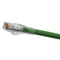 Hubbell HC6AGN70 CAT6A Slim Patch Cord, Ascent, 70', Green