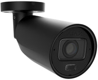 AJAX 126278.217.BL1 Baseline Video BulletCam HLVF 8MP AI IP Camera, 2.8-12mm Varifocal Lens, Hybrid Illumination, Black