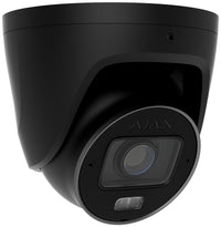 AJAX 126280.197.BL1 Baseline Video TurretCam HLVF 5MP AI IP Camera, 2.8-12mm Varifocal Lens, Hybrid Illumination, Black