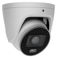 AJAX 126281.197.WH1 TurretCam HLVF 5MP AI-Powered IP Camera with 2.8-12mm Motorized Varifocal Lens, White