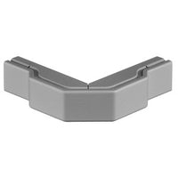 Hubbell HBL2018BRGY HBL2000 Series Raceway Left / Right External Elbow, Gray