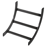 Hubbell HLI0690B NEXTFRAME Ladder Rack, Inside Radius, 6", Black