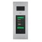 Comelit IX8090S SteelTouch Series Surface-Mount IP ViP Audio/Video Entrance Panel with 5 inch Touchscreen, Stainless Steel
