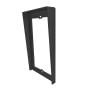 Comelit UT9181B Rain Shield, Flush-Mount Frame, 1 Ultra Module, Black