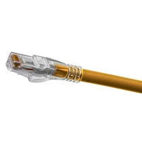 Hubbell HC6AOR10 Ascent CAT6A Slim Patch Cable, 10', Orange