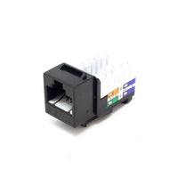 Dynacom 10606K-BK CAT6 Data KwikJack, Black
