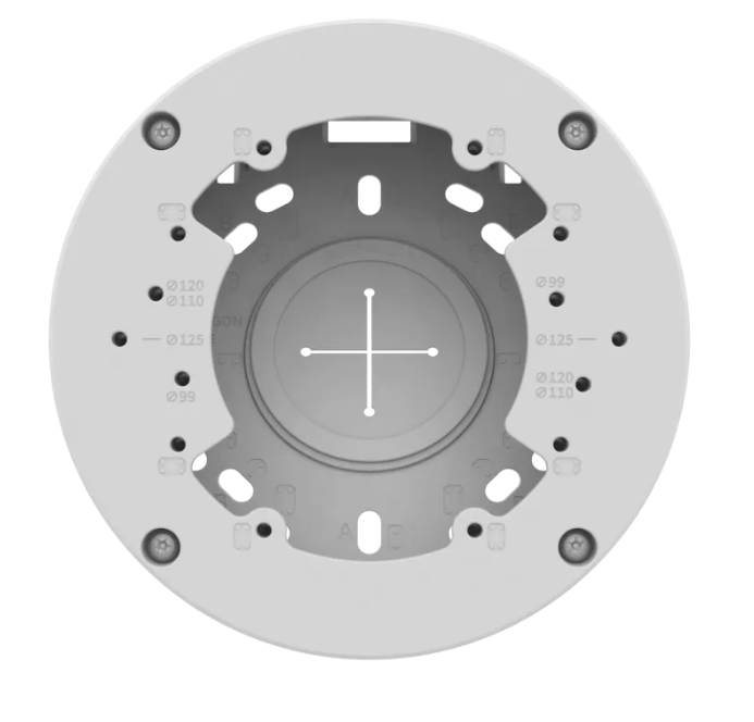 Hanwha SBV-140TMW Tilted Wall Mount, White