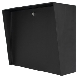 PEDESTAL PRO Lando-PC-20x16-E-BLK 20x16 Landscape Polycarbonate Housing