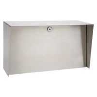 PEDESTAL PRO Lando-SS-16x8-E 16x8 Landscape Stainless Housing
