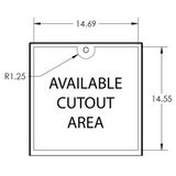 PEDESTAL PRO MC-CS-16-E 16" Square Steel Housing