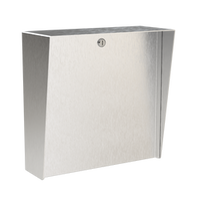 PEDESTAL PRO MC-SS-14-E 14" Square Stainless Housing