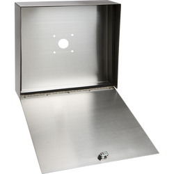 PEDESTAL PRO MC-SS-16-E 16" Square Stainless Housing