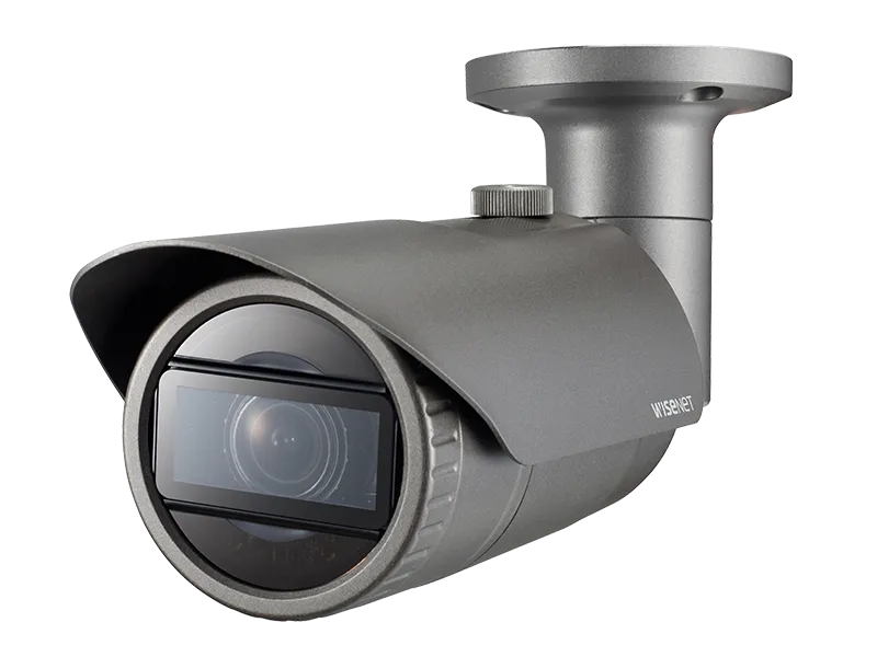 IN STOCK! Hanwha Vision QNO-7080R 4MP Network IR Bullet Camera with Varifocal lens